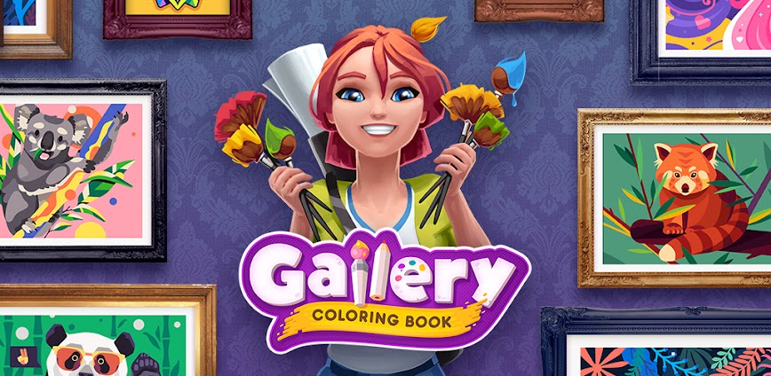 Gallery: Coloring Book & Decor v0.405 MOD APK [Unlimited Money]