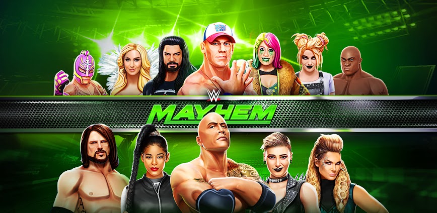 WWE Mayhem Mod APK 1.85.125 [All Characters Unlocked]